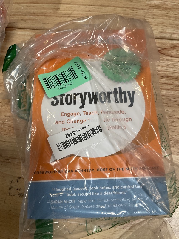 Photo 1 of **HAS MINOR DAMAGE** Storyworthy: Engage, Teach, Persuade, and Change Your Life Through the Power of Storytelling