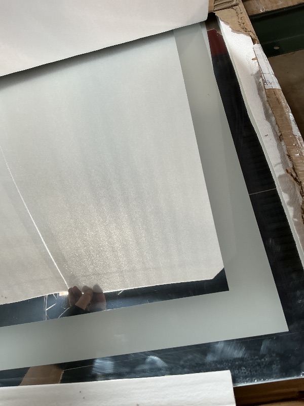 Photo 1 of *** MINOR SURFACE SCRATCHES ****LOAAO 60X30 LED Bathroom Mirror with Lights, Anti-Fog, Dimmable, Backlit + Front Lit, Lighted Bathroom Vanity Mirror for Wall, Memory Function, Tempered Glass, ETL Listed