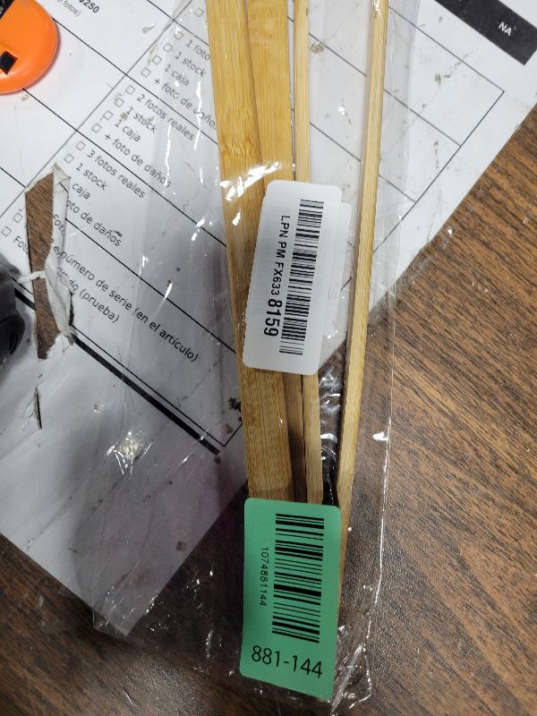 View 2 of 2 Pieces Natural Bamboo Toast Tongs, bamboo tongs,10.2 Inches Long Tongs with Anti-slip Design,for Toaster,Fruits, Bread & Pickles, Kitchen Utensil, Salad, Pasta, Grilling, BBQ