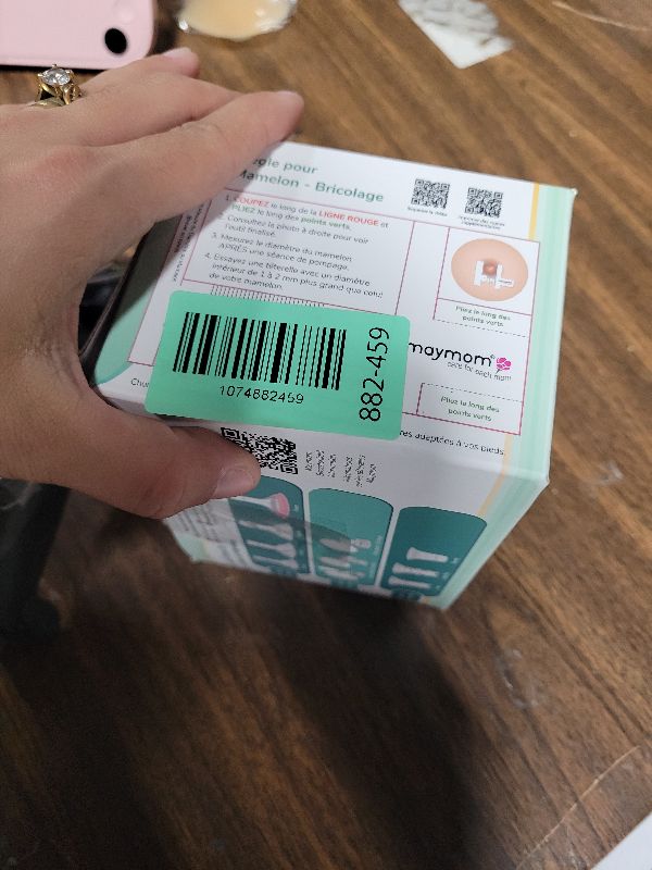 Photo 1 of 21mm Maymom MyFit Shields, Pano Series; Compatible with Medela Breast Pump- PersonalFit, Freestyle, Harmony, Maxi, Freestyle Flex Connector; Connect to Maymom Widemouth/Narrow Connector, 2pcs