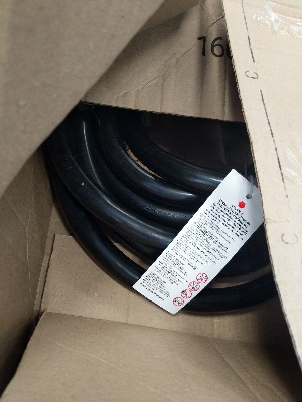 View 3 of 16/3 Black 20 FT Extension Cord, Indoor Extension Cord for Laptops, Coffee Makers, Office Home Appliances, 3 Prong Resistant Cable Flexible, 13A 125V 1625W ETL Listed