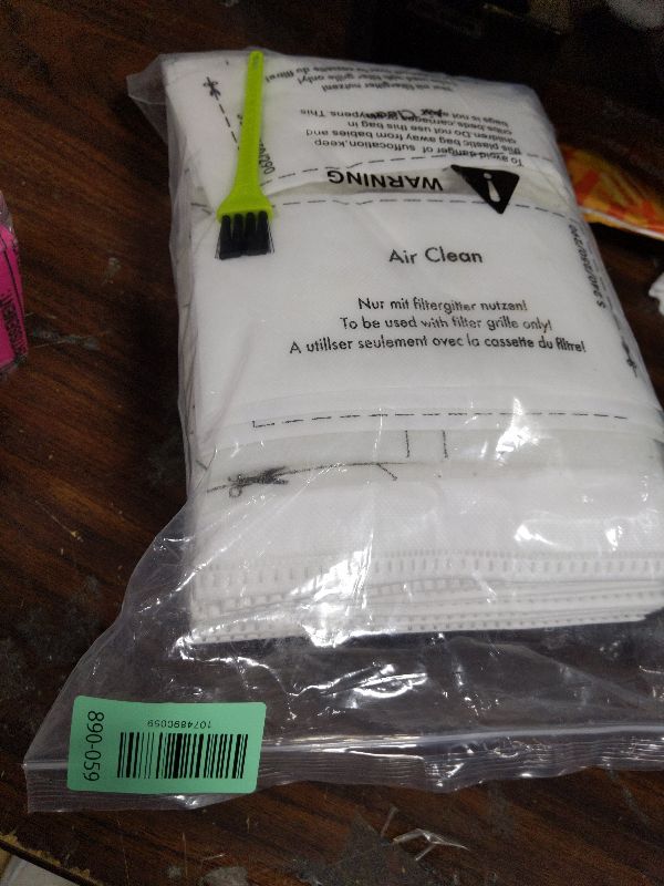 Photo 1 of 20 Packs 3D Airclean FJM Vacuum Cleaner Bags Replacement for Miele Compact C1 Vacuum Bags,Compact C1,C2,S6000-S6999,S4000-S4999,S700,S500-S578 Vacuum with 6 Motor Protection Filters,6 AirClean Filter