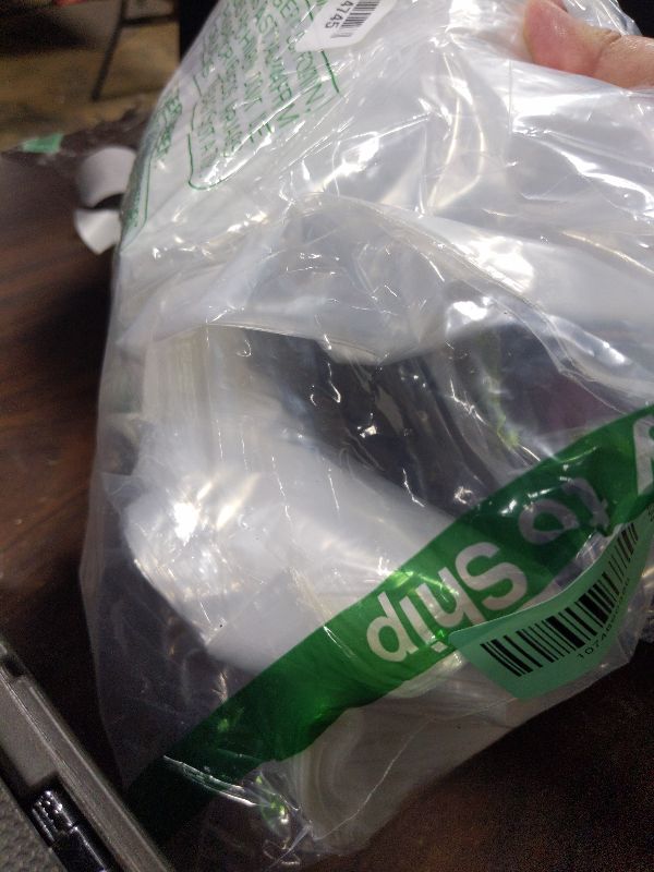 Photo 1 of 12" X 18" Open-End Flat Clear Poly Bags (100 Count) - 1.1 Mil Clear Plastic Bags for Packaging, Shipping, Storage - No Adhesive Strip - Spartan Industrial