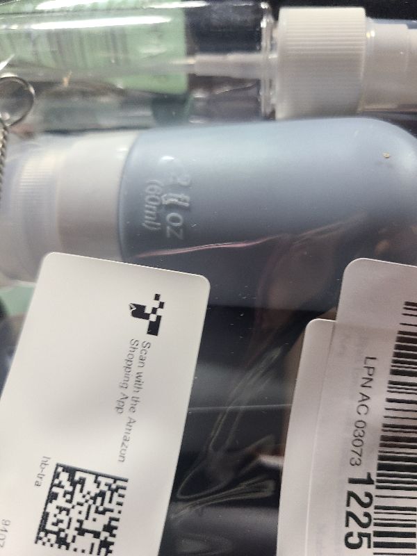 Photo 1 of 18pack Travel Bottles for Toiletries,TSA Approved Silicone Travel Containers for Toiletries,Leak Proof Refillable Liqus Shampoo And Conditioner travel Essentials toiletry Bottles
