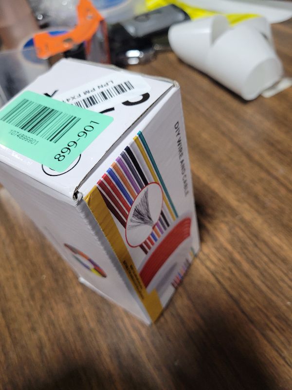Photo 1 of 22 awg Wires 6 Different Colored 180ft Total, 22 Gauge Electronic PVC for Arduino RC Drone