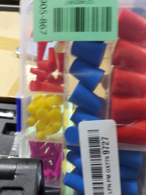 Photo 1 of 110PCS Silicone Rubber Tapered Plug, Coldairsoap High-Temperature Resistant Rubber Stoppers 8 Size 1/16" to 5/8" for Hole Plugs, Spraying, Coating, Painting Protection