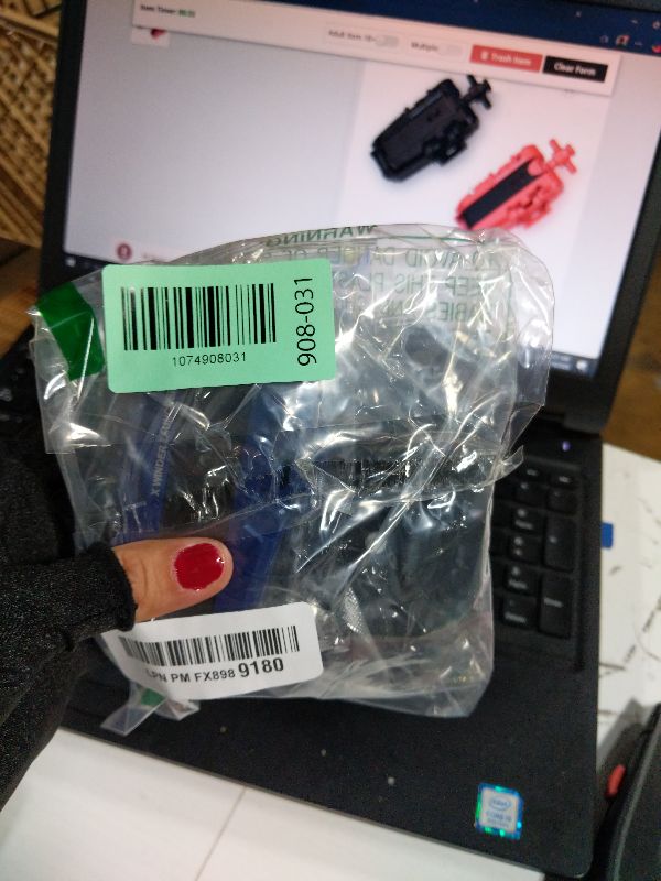Photo 1 of 2 Pack X String Launcher, Blade X Gyro Launcher Set for Players Battles, Only Work with X Right Spinning Tops (Blue + Black)