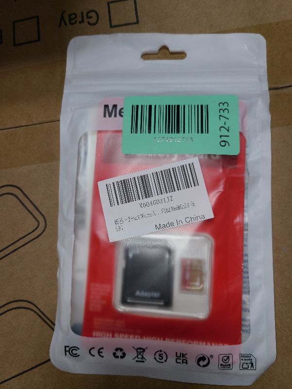 Photo 1 of 2 Pack TF Card 8GB with Adapter, High Speed Memory Card, UHS-I C10 A1 Memory TF Card for Tablet/Mobile Phone/Camera/Car Audio/Game Console (TF162 Red Gold 8GB)