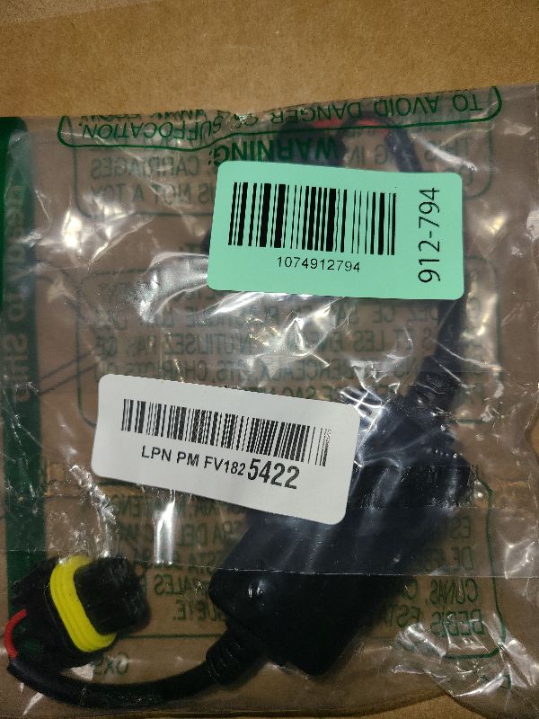 Photo 1 of 2 Pcs LED Canbus Error Free Anti Flickering Resistor Decoder, 9005/HB3/9006/HB4/9012 LED Decoder for LED Headlight Warning Canceller Capacitors Resistor