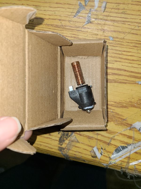 Photo 1 of 0.4MM Upgrade Ceramic Nozzle for Flashforge Adventurer 5/ 5M Pro Hotend Kit Quick-Detachable Hardened Nozzle High Thermal Conductivity Print Head for Flashforge Adventurer 5M Pro