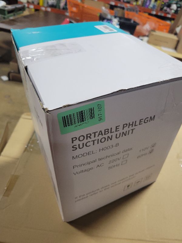 Photo 1 of 1000ml Portable Veterinary Suction Machine for Home Use 110V