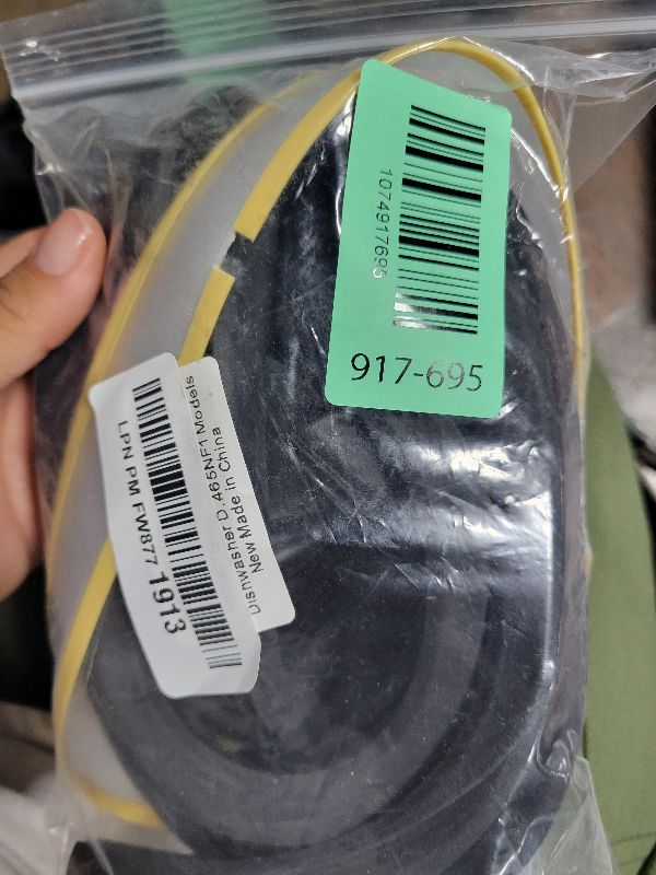 Photo 1 of 154827601 Dishwasher Door Seal Kit Compatible with Frigidaire Gallery Kenmore Electrolux Dishwasher, Includes 809006501 Bottom Door Gasket & 154701001 Splash Shield, Door Seal Replacement