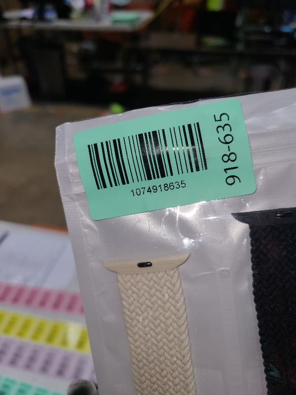 Photo 1 of 2 Pack Braided Solo Loop For Apple Watch Band 40mm 41mm 42mm 44mm 45mm 46mm 38mm 49mm Ultra 3 2 Women men,Stretchy Woven Nylon Elastic Strap Wristbands For iWatch Series 11/10/9/8/7/6/5/4/3/SE 2/SE 3