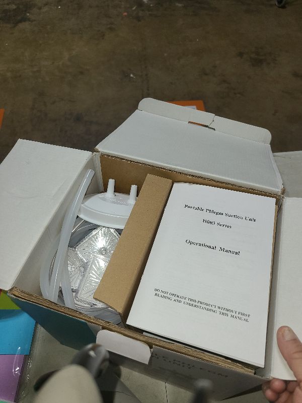Photo 1 of 1000ml Portable Veterinary Suction Machine for Home Use 110V