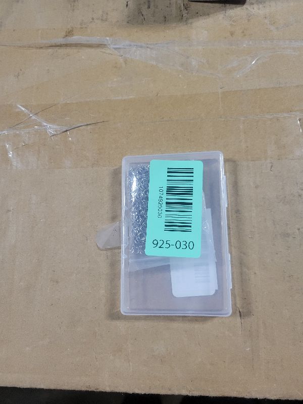 Photo 1 of 2000 PCs No Tarnish Stainless Steel Jump Rings for Jewelry Making, 4 Sizes 4-7mm, 20 Gauge Thickness, Silver (Mixed Size)