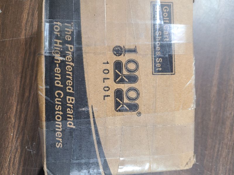 Photo 1 of 10L0L Golf Cart Brake Shoes for Club Car DS 1995-up, Precedent 2004-up, EZGO 1986.5-1995, Yamaha G1 G2 G8 G9, OEM# 101823201 1011463 23364G1 27249G01