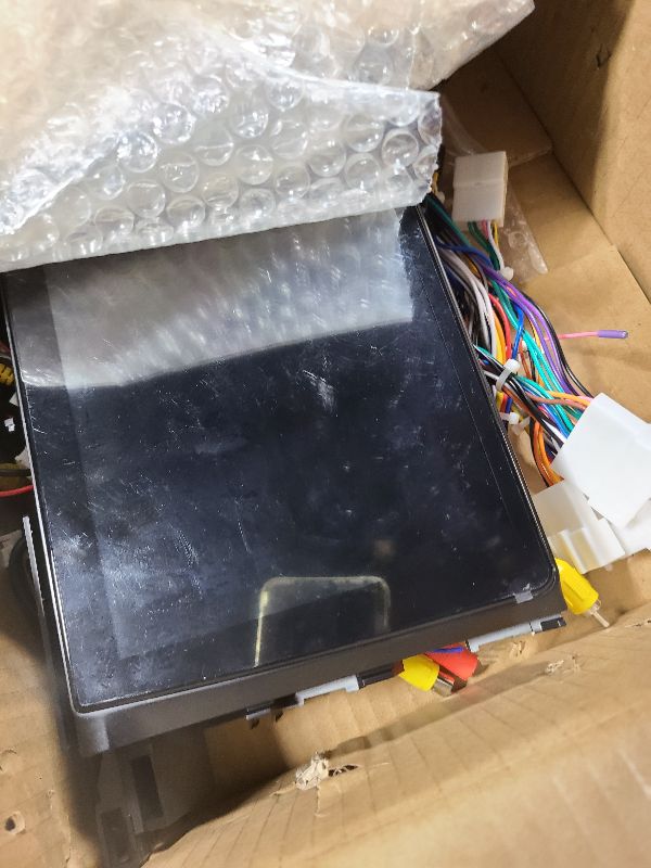 Photo 1 of 10.1 Inch IPS Touchscreen Android 13 Car Stereo for Toyota Highlander 2014-2019 with Wireless CarPlay & Android Auto 4+64GB Car Radio, Support GPS, WiFi 6, Bluetooth,5.4, FM, Backup Camera, SWC, USB