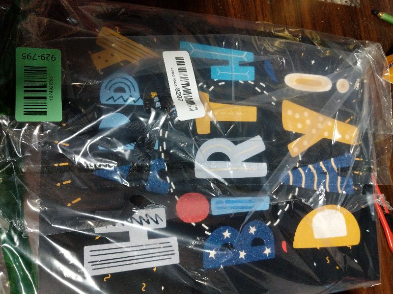 Photo 1 of 13" Black Happy Birthday Bag with Tissue Paper and Greeting Card for Party,Happy Birthday Gift Bag for Boys, Kids, Men,Gift Bags Medium size (1 PCS Black, Gift Bag)