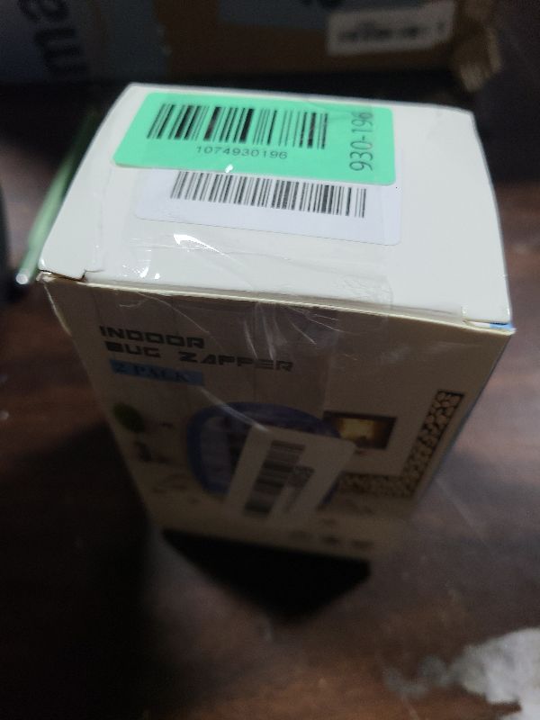 Photo 1 of 2 Packs Indoor Bug Zappers, Fly Traps for Indoors, Insect Traps for Home Mosquito Killer (0414)