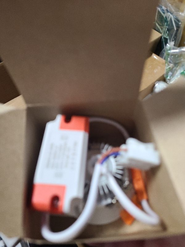 Photo 1 of 2 Inch LED Downlight, Recessed Lighting Dimmable Ceiling Light, 3W, 4000K Natural White, CRI80 with LED Driver(35W Halogen Equivalent), 4 Pack