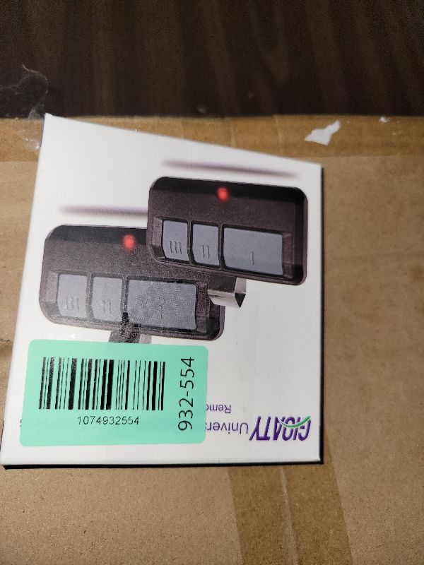 Photo 1 of 2 for Universal Chamberlain Craftsman LiftMaster Genie Wayne Dalton Stanley Linear Garage Door Opener Remote, Replaces 893LM 893Max 971LM, no Wait Wireless Keypad Keyless Entry, Safe Security