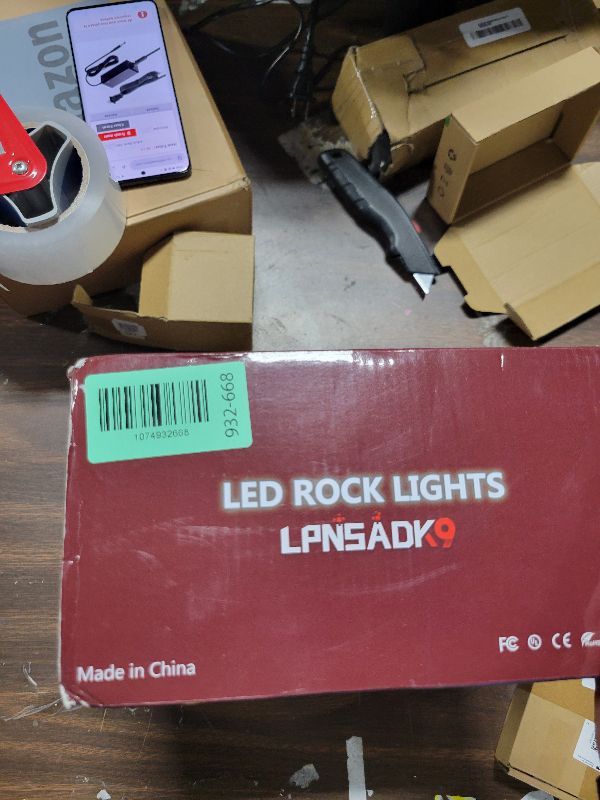 Photo 1 of 16 Pods Segmented Alloy RGB LED Rock Lights for Trucks Jeeps Trailer Pickup Offroad RV Boat UTV, Waterproof Shockproof Metal Underglow Kit with APP RF Control, Multicolor Neon Underbody Fender Light