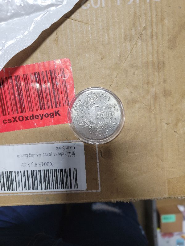 View 2 of 1795 Liberty of the Americas Peace Coin Replica Set with Exquisite Relief Design - Rare Antique American Silver Dollar Collector's Item, Historical Coin Enthusiast Gift, Artistic Souvenir(1PCS