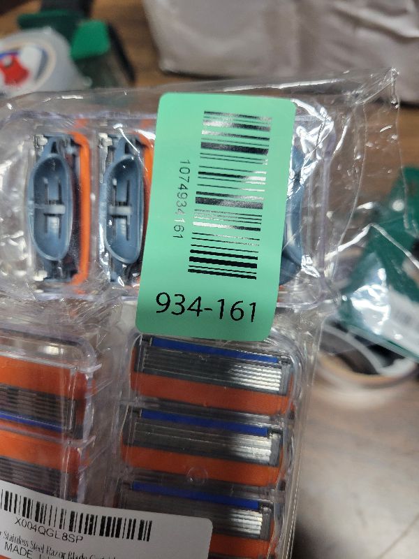 Photo 1 of 24Pcs Premium Razor Blades for Men compatible gillette fusion 5 blades refills -5-Layer Stainless Steel Refills Compatible with Fusion 5 Style Razors,Smooth Shaving Replacement Cartridges Value Pac