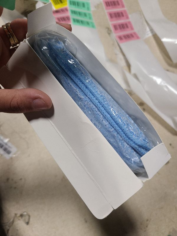 Photo 1 of 18 inch Reusable Mop Pads Microfiber Spray Mop Replacement Heads for Wet/Dry Mops Compatible with Bona Floor Care System (6 Pack) (Blue)