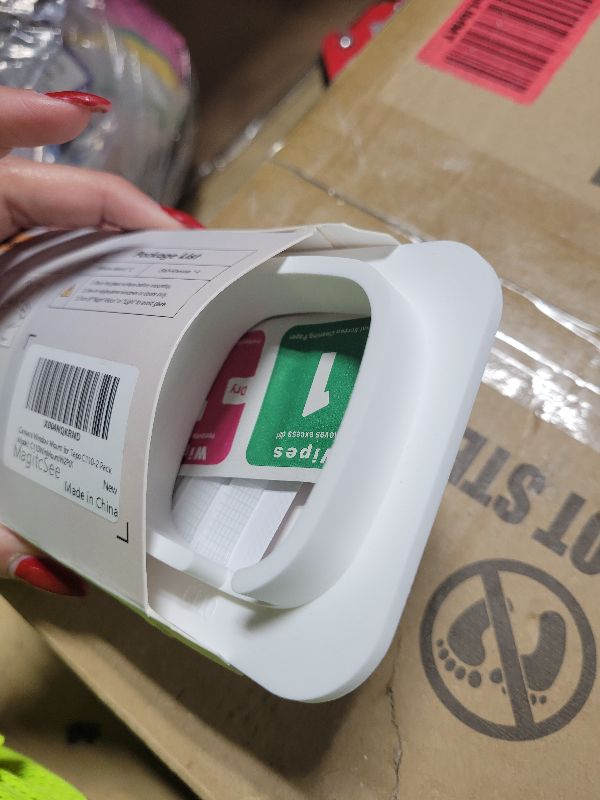 Photo 1 of 2 Pack Security Camera Window Mount Fits for Tapo Indoor Security Camera C100, C110, No Drill No Screws Installation Required, Anti-Theft Strong Adhesive Tape Bracket, White