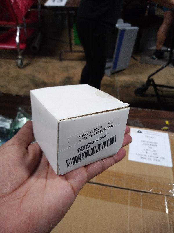 Photo 1 of 1-1/2 inch Blue Ribbon for Gift Wrapping, Satin Fabric Ribbon for Crafts, Christmas Tree, Valentines, Bows Bouquet, Floral, Hair Birthday Decoration 25 Yards