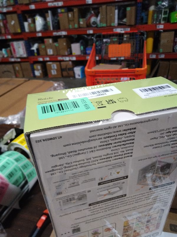 Photo 1 of ?ROBOTIME Super Creator Kits, Plastic Mini House, Expandable Plastic Craft, DIY Miniature House Kit with LED for Adults, Building Set for Creative Play Unique Hobby Gift (Farmhouse Kitchen)