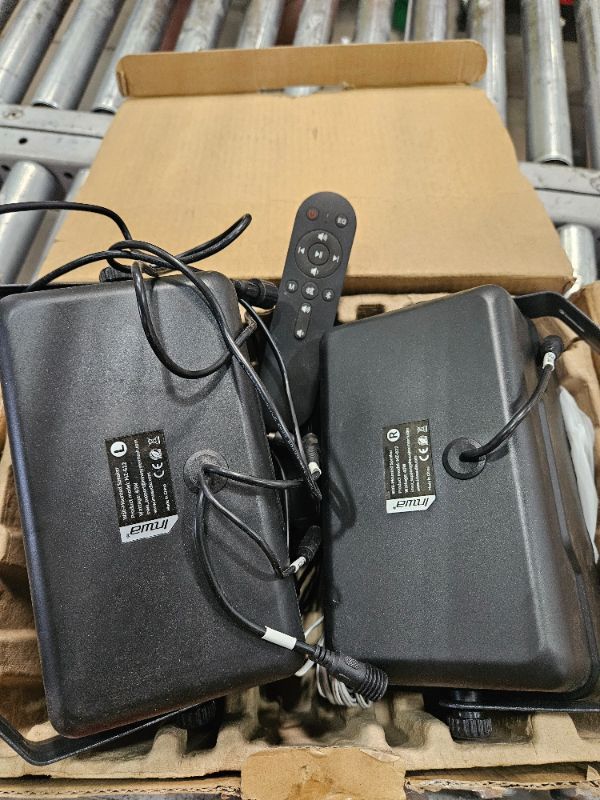 Photo 1 of ***MISSING PARTS***
Inwa Outdoor Bluetooth Speakers, 400W Active Passive Wall Mount Speaker, Waterproof Wireless Indoor/Outdoor Stereo Sound Set W/Aux in, Sound System for Patio/Porch/Gazebo/Garage(Pair, Ivory Black)