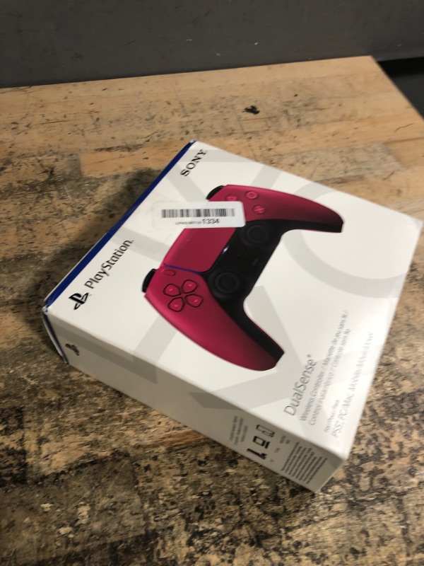 Photo 1 of (UNTESTED) PlayStation DualSense™ Wireless Controller – Cosmic Red - for PS5, PC, MAC & Mobile