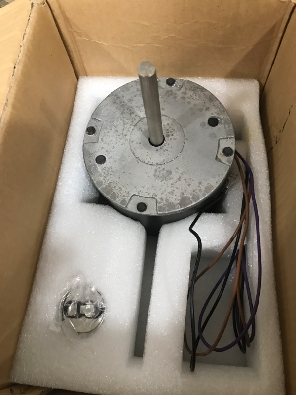 Photo 1 of 0131M00060SP, 1/6HP Fan Motor Compatible with Goodman 0131M00060SP, 1Speed, 208-230V, Fit for Zhongshan Broad-Ocean YDK-120S83262-01