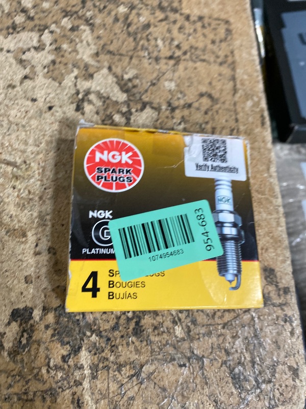 Photo 1 of (4-Pack) NGK Spark Plugs TR5GP (Stock # 3186)