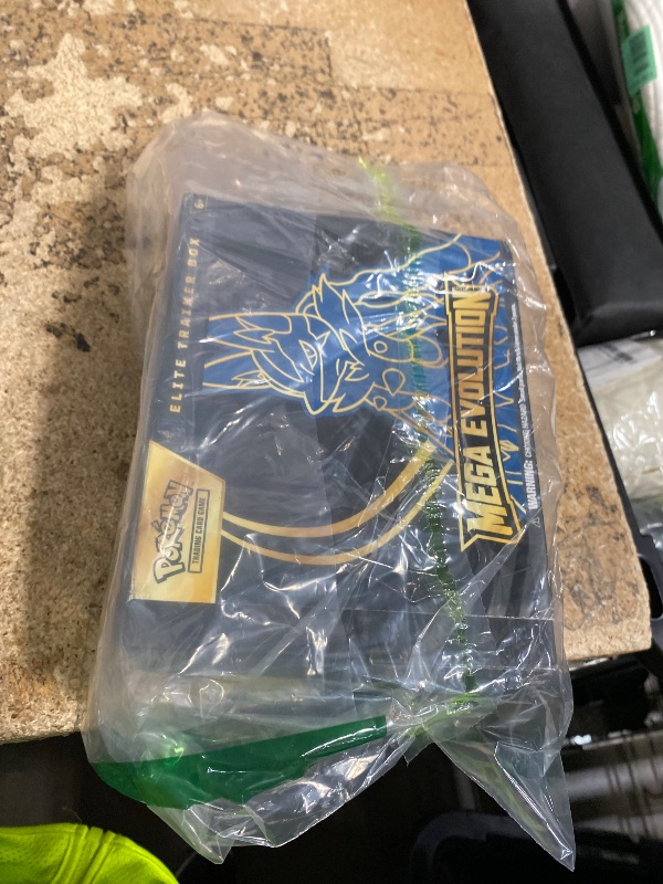 Photo 1 of **ALL BAGS ARE OPENED, UNKNOWN WHAT CARDS ARE MISSING**Pokémon TCG: Mega Evolution Elite Trainer Box - Mega Lucario