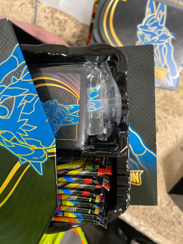 Photo 1 of **ALL BAGS ARE OPENED, UNKNOWN WHAT CARDS ARE MISSING**Pokémon TCG: Mega Evolution Elite Trainer Box - Mega Lucario