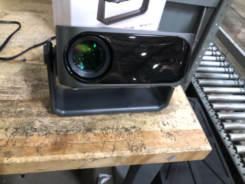 Photo 1 of [2000 ANSI/Auto Focus & Keystone/Built-in APP] 4K Outdoor Projector with Wifi and Bluetooth, Smart Portable Projector with Built in Apps YouTube/PrimeVideo & Dolby, Home Theater Projector with HDR10+