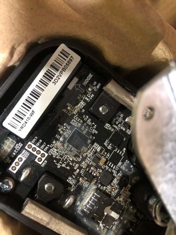 Photo 1 of ***MISSING PARTS***
Yale Security Assure Lock 2 Deadbolt, Black Suede Keyed Smart Entry Door Lock with Wi-Fi Connected Keypad for Code Entry and Remote Access, YRD410-WF1-BSP