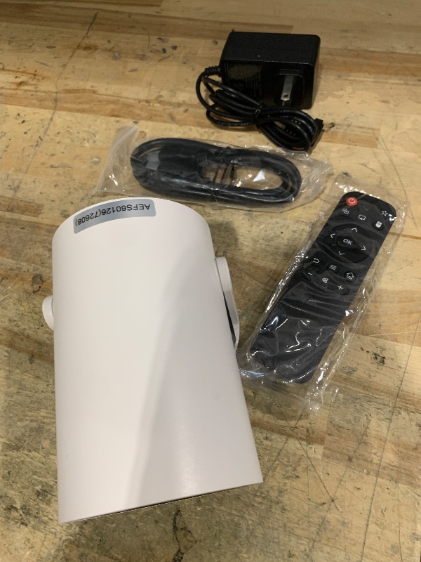 Photo 1 of [Built-in Apps] CLOKOWE Mini Projector with WiFi and Bluetooth, 2026 Upgraded 1080P Smart Portable Projector with 180° Rotation, Auto Keystone, Compatible with iPhone/Android/Laptop/TV Stick/HDMI/USB