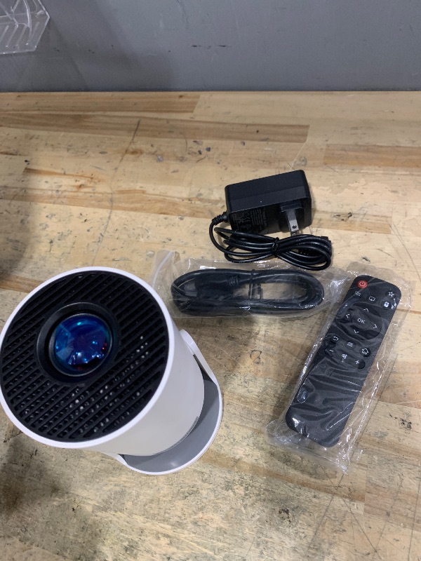 Photo 1 of [Built-in Apps] CLOKOWE Mini Projector with WiFi and Bluetooth, 2026 Upgraded 1080P Smart Portable Projector with 180° Rotation, Auto Keystone, Compatible with iPhone/Android/Laptop/TV Stick/HDMI/USB