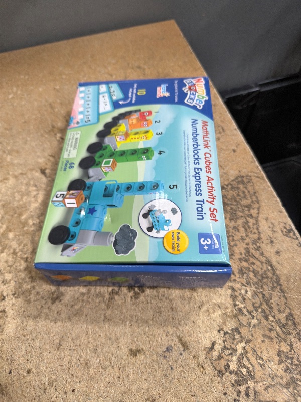 Photo 1 of ***MISSING PARTS***
hand2mind Numberblocks Express Train MathLink Cubes Activity Set, Preschool Learning Activities, Train Toy, Counting Blocks, Number Toys, Kids Educational Toys, Math Manipulatives for Preschoolers