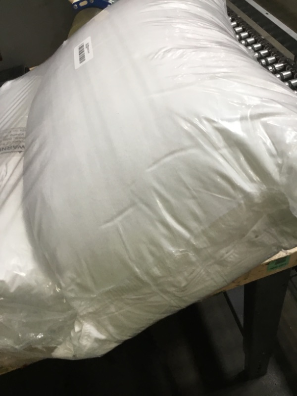 Photo 1 of **Only one** viewstar Bed Pillows Standard Size Set of 2, Hotel Collection, Down Alternative Soft Pillow for Back, Stomach or Side Sleepers, Striped White