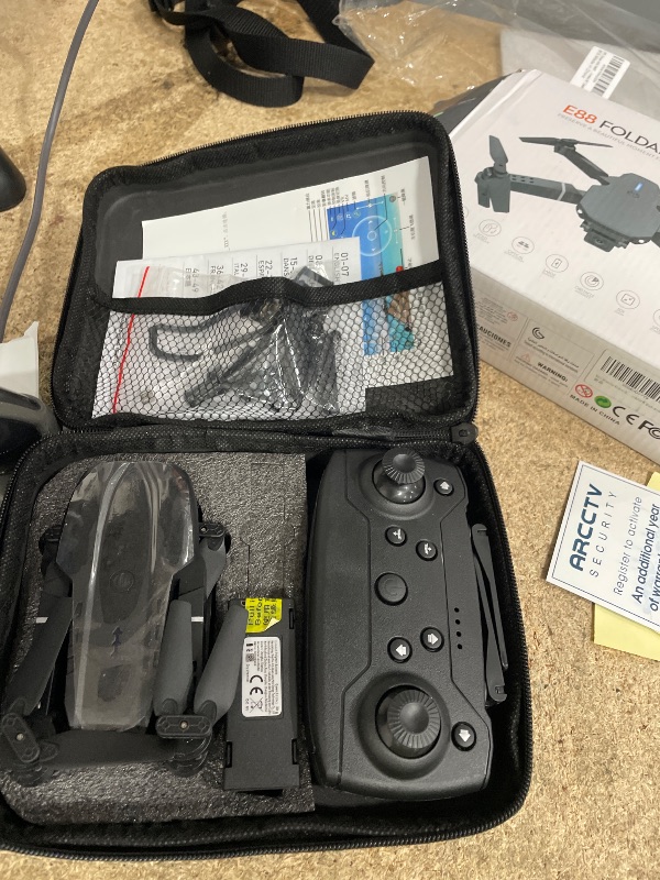 View 2 of *****PARTS ONLY **** FPV Drone with 1080P Dual HD Cameras Upgraded Version RC Quadcopter for Adults, Beginner WiFi RC Drone Live Video, One Key Take Off/Land