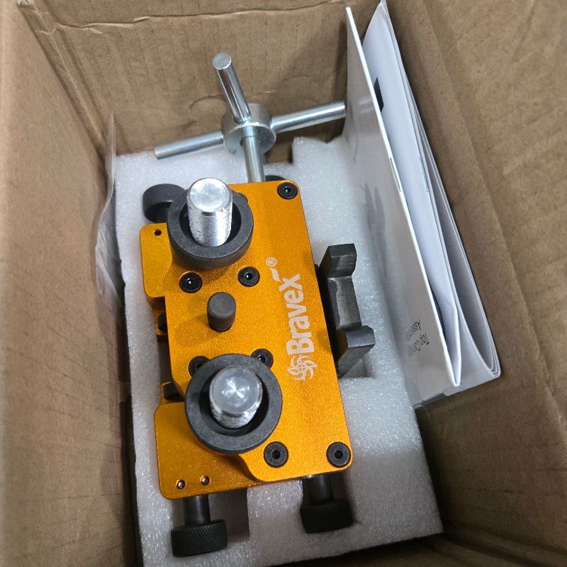 Photo 1 of [Upgraded] Sight Pusher, Sight Pusher Tool with Rotatable Sight Prong for Front and Rear Sight, High Precision, Strong Aluminum Frame, Sight Adjustment Tool Sight Removal Tool