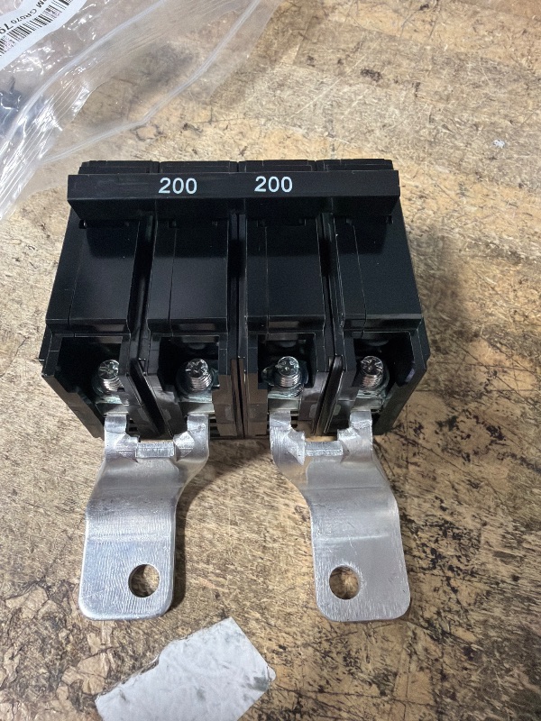 Photo 1 of #MBK200 200 Amp 2-Pole Main Breaker Conversion Kit, Compatible with Siemens EQ Load Centers, 120/240 VAC, Overload/Short-Circuit Protection, Replacement Part EQ9685