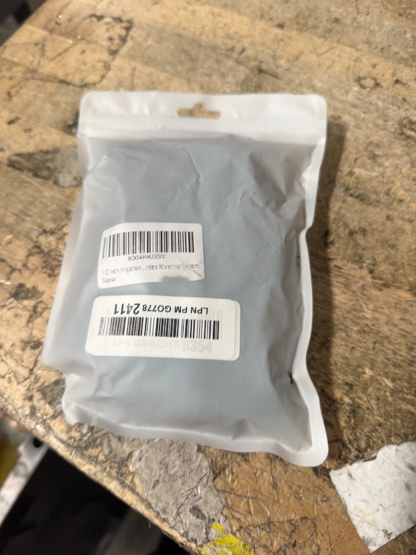 Photo 1 of 1/2 Inch Irrigation Fitting End Plug, 12 Pcs End Plugs for (1/2" ID x 0.6-0.63" OD) 16mm Drip Tubing Connectors, Drip Line Barbed Locked End Cap Connectors for Garden Watering System