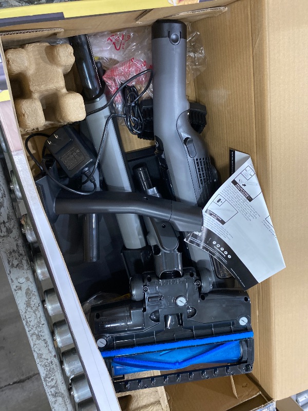 Photo 1 of **FOR PARTS ONLY**Shark WANDVAC System Pet Ultra-Lightweight Powerful Cordless Stick Vacuum with Charging Dock, WS642, Grey