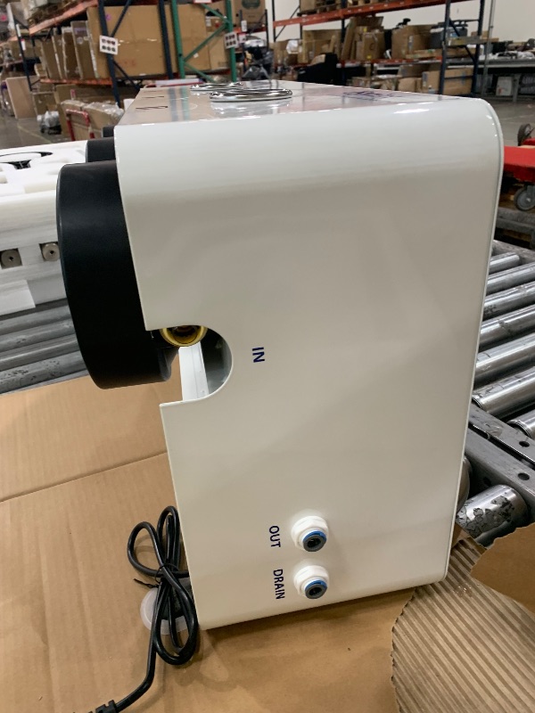 Photo 1 of **Box 1 of 2***iSpring CRO2000 4-Stage Tankless Commercial Reverse Osmosis Drinking Water Filtration System w/Dual Pumps, Pressure Gauges, and Freestanding Stainless Steel Bracket, 2000 GPD